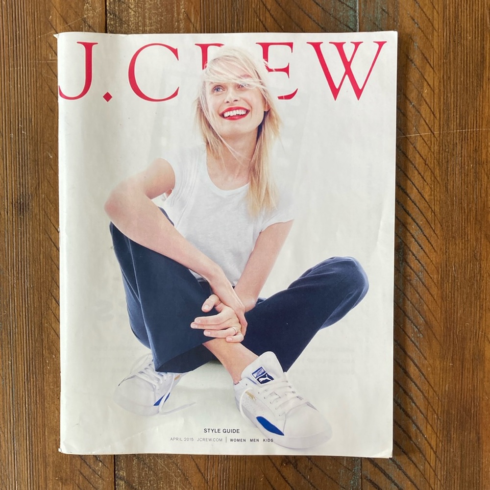 J.Crew Vintage Catalog Style Guide April 2015